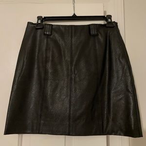 Urban Outfitters Leather Skirt Size Small